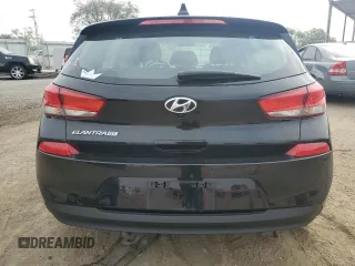 2018 Hyundai Elantra GT with VIN KMHH35LE3JU067826, listed as a Copart auction lot 62573084 with 93,364 mi miles and Salvage Title. Bid and sale history available at carsss.com. Image 6.