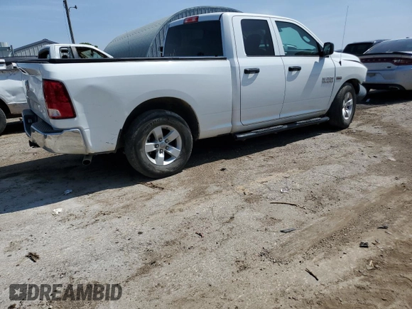 2018 Ram 1500 Tradesman with VIN 1C6RR6FT6JS304416, listed as a Copart auction lot 59726455 with 69,790 mi miles and Salvage title. Bid and sale history available at DreamBid. Image 3.