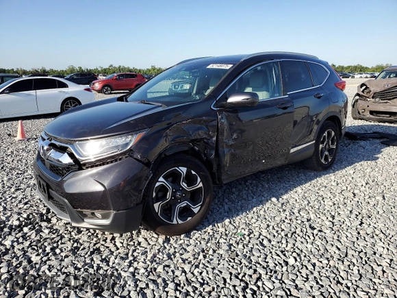 2019 Honda CR-V Touring with VIN 2HKRW2H91KH625453, listed as a Copart auction lot 52148075 with 28,599 mi miles and Non Repairable. Bid and sale history available at carsss.com. Image 1.