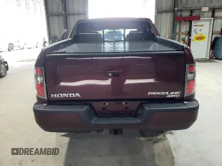 2013 Honda Ridgeline RTL with VIN 5FPYK1F59DB018582, listed as a Copart auction lot 61022245 with 126,892 mi miles and Salvage title. Bid and sale history available at DreamBid. Image 6.