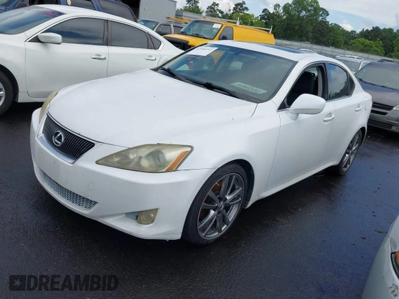 2008 Lexus IS 250 z VIN JTHBK262582066226, wystawiony jako IAAI lot #42546162 z przebiegiem 167 635 mil mil oraz . Historia ofert i sprzedaży dostępna na DreamBid. Obrazek 2.