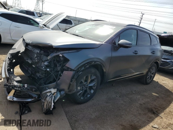 2023 Kia Sportage SX-Prestige with VIN KNDPXCAG8P7010641, listed as a Copart auction lot 53157545 with 26,616 mi miles and Salvage title. Bid and sale history available at DreamBid. Image 1.