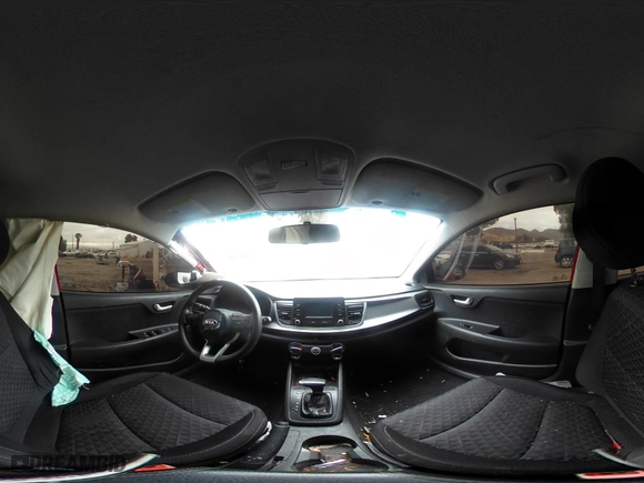 2018 Kia Rio LX with VIN 3KPA24AB5JE074366, listed as a IAAI auction lot 42079091 with 135,755 mi miles. Bid and sale history available at carsss.com. Image 19.