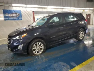 2020 Chevrolet Equinox LS z VIN 2GNAX5EV1L6209901, wystawiony jako Copart lot #84914344 z przebiegiem 126 380 mil mil oraz Czysty tytuł • Clean title. Historia ofert i sprzedaży dostępna na DreamBid. Obrazek 1.
