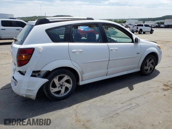 2006 Pontiac Vibe with VIN 5Y2SL65876Z420022, listed as a Copart auction lot 66098054 with 292,986 mi miles and Salvage Title. Bid and sale history available at carsss.com. Image 3.
