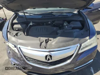 2014 Acura MDX Technology with VIN 5FRYD3H46EB005081, listed as a Copart auction lot 57799425 with 208,568 mi miles and Salvage title. Bid and sale history available at DreamBid. Image 11.