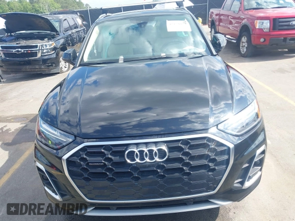 2024 Audi Q5 S line Premium Plus with VIN WA1EAAFY5R2030063, listed as a IAAI auction lot 42158057 with 35,897 mi miles. Bid and sale history available at carsss.com. Image 12.