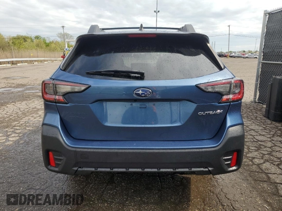 2021 Subaru Outback Premium with VIN 4S4BTACC0M3101969, listed as a Copart auction lot 55403385 with 14,686 mi miles and Clean Title. Bid and sale history available at DreamBid. Image 6.