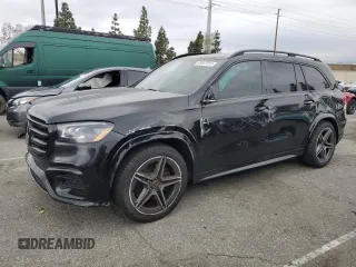 2024 Mercedes-Benz GLS 450 with VIN 4JGFF5KE4RB134960, listed as a Copart auction lot 55847015 with 10,976 mi miles and Salvage title. Bid and sale history available at DreamBid. Image 1.