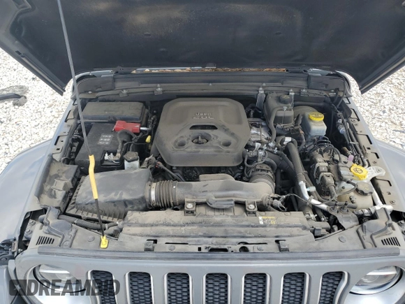 2020 Jeep Wrangler Unlimited Sahara with VIN 1C4HJXEN9LW121382, listed as a Copart auction lot 53279355 with 55,954 mi miles and Salvage title. Bid and sale history available at DreamBid. Image 12.