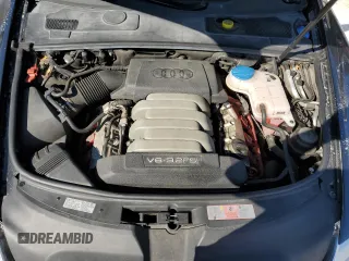 2007 Audi A6 3.2L with VIN WAUDH74F07N135135, listed as a Copart auction lot 76583304 with 0 mi miles and Salvage Title. Bid and sale history available at carsss.com. Image 11.