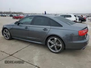2015 Audi A6 3.0T Prestige with VIN WAUHGAFC8FN025193, listed as a Copart auction lot 43638985 with 71,456 mi miles and Clean Title. Bid and sale history available at carsss.com. Image 2.