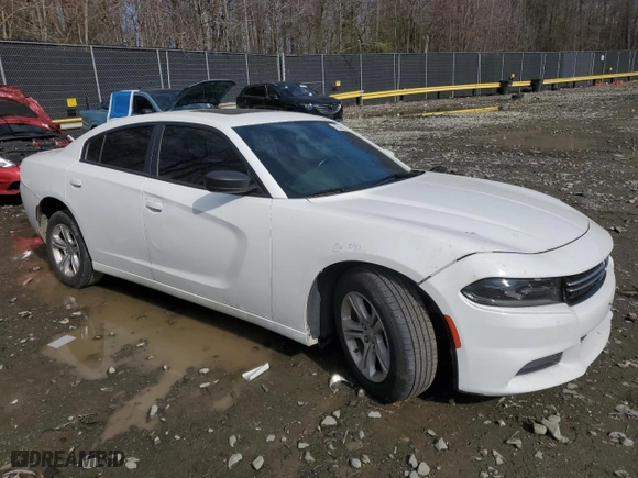 2019 Dodge Charger SXT with VIN 2C3CDXBG2KH657552, listed as a Copart auction lot 49348035 with 108,366 mi miles and Salvage Title. Bid and sale history available at carsss.com. Image 4.