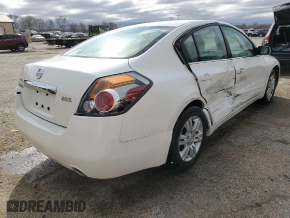 2012 Nissan Altima 2.5 S with VIN 1N4AL2AP7CN525248, listed as a Copart auction lot 51224385 with 163,688 mi miles and Salvage Title. Bid and sale history available at carsss.com. Image 3.