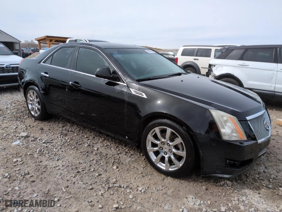 2009 Cadillac CTS AWD w/1SB with VIN 1G6DT57V190103855, listed as a Copart auction lot 50202255 with 249,540 mi miles and Salvage Title. Bid and sale history available at carsss.com. Image 4.