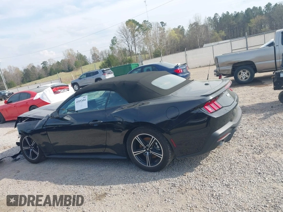 2025 Ford Mustang EcoBoost with VIN 1FAGP8UH4S5106570, listed as a IAAI auction lot 41892684 with 4,073 mi miles. Bid and sale history available at carsss.com. Image 15.