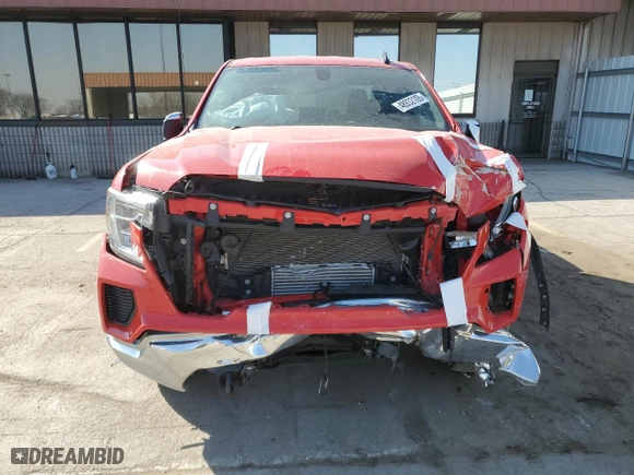 2020 GMC Sierra 1500 SLE with VIN 1GTR9BEK1LZ168569, listed as a Copart auction lot 48932105 with 42,893 mi miles and Salvage Title. Bid and sale history available at carsss.com. Image 5.