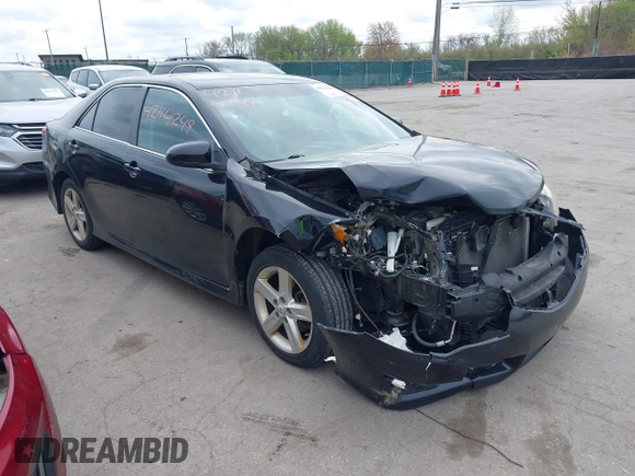 2012 Toyota Camry L with VIN 4T1BF1FK2CU503110, listed as a IAAI auction lot 42114249 with 149,908 mi miles. Bid and sale history available at carsss.com. Image 1.