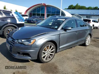2015 Audi A3 Premium Plus z VIN WAUEFGFF4F1111417, wystawiony jako Copart lot #59555495 z przebiegiem 62 318 mil mil oraz Czysty tytuł • Clean title. Historia ofert i sprzedaży dostępna na DreamBid. Obrazek 1.