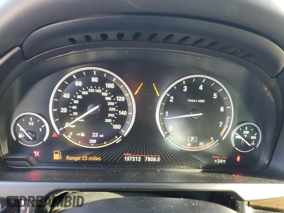 2016 BMW X5 xDrive50i with VIN 5UXKR6C50G0J82123, listed as a Copart auction lot 45475365 with 157,212 mi miles and Salvage Title. Bid and sale history available at carsss.com. Image 9.