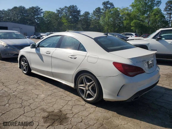 2014 Mercedes-Benz CLA-Class CLA 250 with VIN WDDSJ4EB5EN062498, listed as a Copart auction lot 51308905 with 123,951 mi miles and Salvage Title. Bid and sale history available at carsss.com. Image 2.