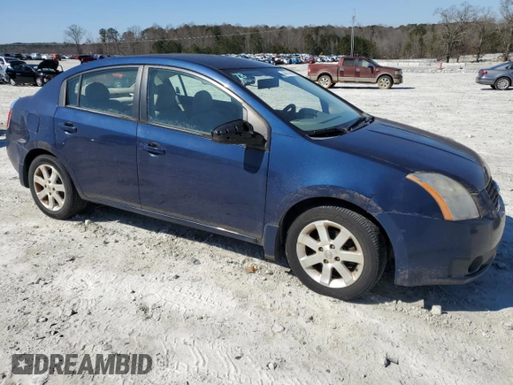2007 Nissan Sentra 2.0 with VIN 3N1AB61E27L640593, listed as a Copart auction lot 46611495 with 118,167 mi miles and Clean Title. Bid and sale history available at DreamBid. Image 4.