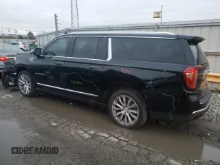 2022 GMC Yukon XL Denali with VIN 1GKS2JKT8NR211969, listed as a Copart auction lot 81858004 with 176,693 mi miles and Salvage Title. Bid and sale history available at carsss.com. Image 2.
