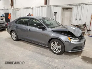 2015 Volkswagen Jetta S with VIN 3VW2K7AJ4FM350947, listed as a Copart auction lot 61672765 with 158,263 mi miles and Non repairable. Bid and sale history available at DreamBid. Image 4.