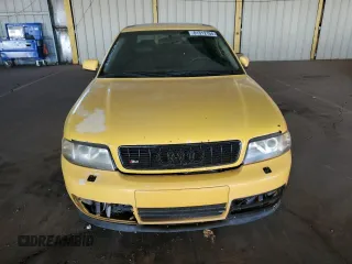 2000 Audi S4 z VIN WAUDD68D1YA107657, wystawiony jako Copart lot #81312104 z przebiegiem 133 371 mil mil oraz Tytuł czysty. Historia ofert i sprzedaży dostępna na DreamBid. Obrazek 5.