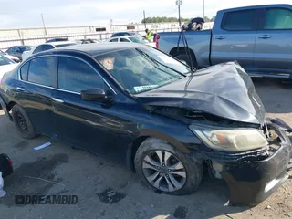 2013 Honda Accord LX z VIN 1HGCR2F36DA219465, wystawiony jako IAAI lot #41354227 z przebiegiem 145 157 mil mil oraz . Historia ofert i sprzedaży dostępna na DreamBid. Obrazek 1.