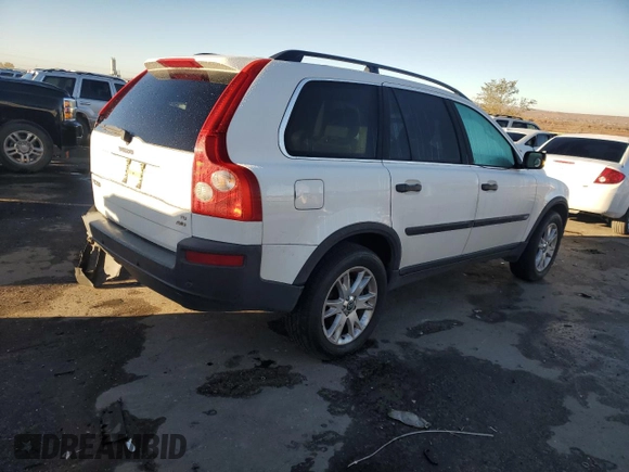 2005 Volvo XC90 with VIN YV1CZ911351192475, listed as a Copart auction lot 81334494 with 118,540 mi miles and Salvage Title. Bid and sale history available at carsss.com. Image 3.