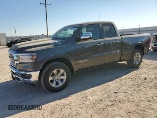 2020 Ram 1500 Laramie z VIN 1C6RREDT4LN152358, wystawiony jako Copart lot #75170194 z przebiegiem 158 232 mil mil oraz Szkoda całkowita • Salvage title. Historia ofert i sprzedaży dostępna na DreamBid. Obrazek 1.