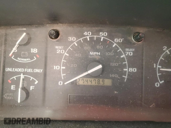 1994 Ford F-150 with VIN 1FTEF14N6RNB76888, listed as a Copart auction lot 48358235 with 274,478 mi miles and Salvage title. Bid and sale history available at DreamBid. Image 9.