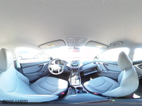2013 Hyundai Elantra GLS PZEV with VIN 5NPDH4AE3DH196312, listed as a Copart auction lot 53170355 with 94,526 mi miles and Salvage Title. Bid and sale history available at carsss.com. Image 12.