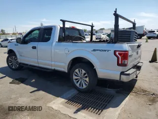 2016 Ford F-150 XL with VIN 1FTEX1CGXGKF76726, listed as a Copart auction lot 50194795 with 236,286 mi miles and Salvage Title. Bid and sale history available at carsss.com. Image 2.