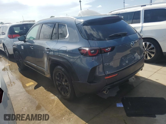 2023 Mazda CX-50 S Select with VIN 7MMVABAM6PN142771, listed as a Copart auction lot 75098794 with Not Provided miles and Salvage Title. Bid and sale history available at DreamBid. Image 2.