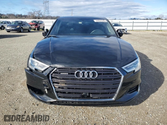 2019 Audi A3 Sedan Premium with VIN WAUBEGFF3K1018243, listed as a Copart auction lot 44052345 with 93,599 mi miles and Salvage Title. Bid and sale history available at carsss.com. Image 5.