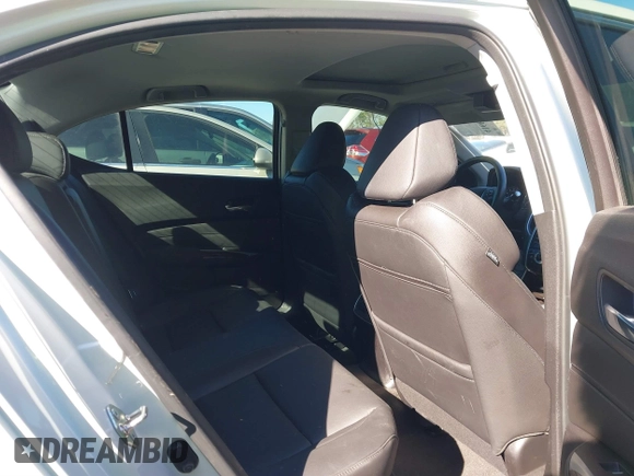 2017 Acura TLX V6 with VIN 19UUB2F31HA006549, listed as a IAAI auction lot 41689090 with 105,069 mi miles. Bid and sale history available at carsss.com. Image 8.