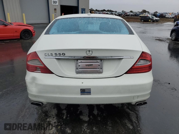 2009 Mercedes-Benz CLS-Class 5.5L with VIN WDDDJ72X59A144223, listed as a Copart auction lot 81114174 with 164,096 mi miles and Salvage Title. Bid and sale history available at carsss.com. Image 6.