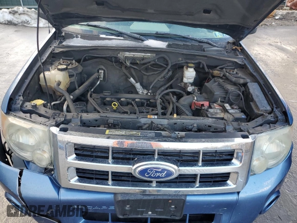 2010 Ford Escape XLS with VIN 1FMCU9C7XAKD33807, listed as a Copart auction lot 45134905 with 190,936 mi miles and Salvage title. Bid and sale history available at DreamBid. Image 12.