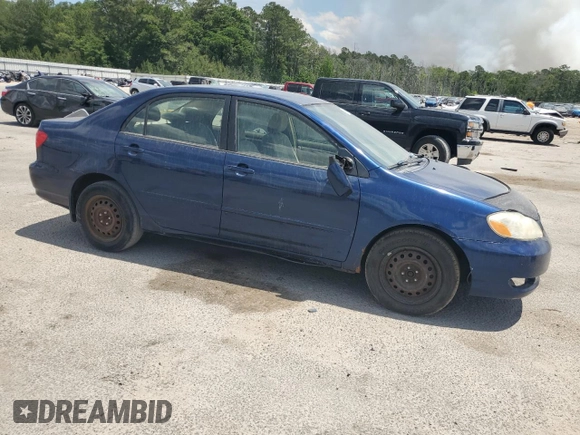 2007 Toyota Corolla CE with VIN JTDBR32E770102463, listed as a Copart auction lot 54536595 with 197,961 mi miles and Clean Title. Bid and sale history available at carsss.com. Image 4.