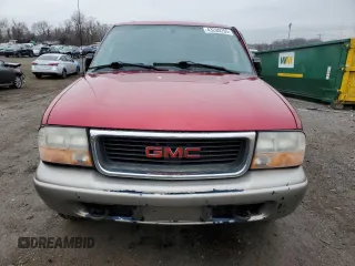 2001 GMC Jimmy SLE with VIN 1GKDT13W012159836, listed as a Copart auction lot 43290295 with 128,833 mi miles and Salvage Title. Bid and sale history available at carsss.com. Image 5.