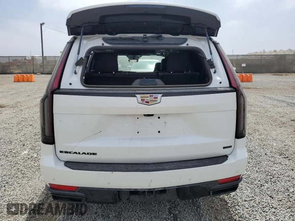 2022 Cadillac Escalade Sport Platinum with VIN 1GYS4GKL9NR192951, listed as a Copart auction lot 58551175 with Not provided miles and Salvage title. Bid and sale history available at DreamBid. Image 6.