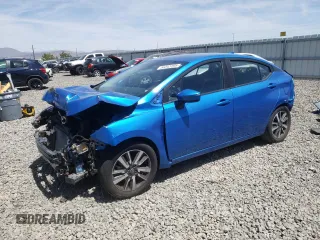 2021 Nissan Versa SV z VIN 3N1CN8EV6ML865567, wystawiony jako Copart lot #56343195 z przebiegiem Nie podano mil oraz Szkody całkowita. Historia ofert i sprzedaży dostępna na DreamBid. Obrazek 1.