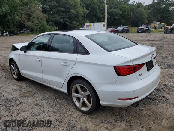 2016 Audi A3 2.0T Premium with VIN WAUB8GFF8G1017572, listed as a Copart auction lot 67726183 with 0 mi miles. Bid and sale history available at carsss.com. Image 2.