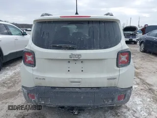 2020 Jeep Renegade Latitude with VIN ZACNJBBB7LPL57524, listed as a IAAI auction lot 41639559 with 126,742 mi miles. Bid and sale history available at carsss.com. Image 16.