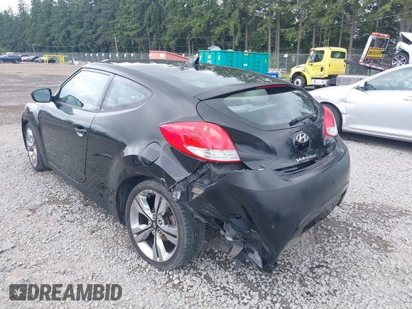 2012 Hyundai Veloster w/Gray Int with VIN KMHTC6AD4CU062034, listed as a IAAI auction lot 42371790 with 116,861 mi miles and . Bid and sale history available at DreamBid. Image 6.