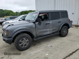 2024 Ford Bronco Big Bend with VIN 1FMDE7BH7RLB26880, listed as a Copart auction lot 60023905 with Not provided miles and Salvage title. Bid and sale history available at DreamBid. Image 1.