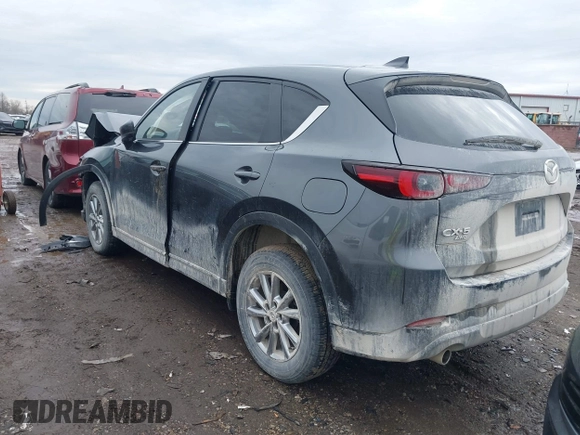 2023 Mazda CX-5 2.5 S Preferred Package with VIN JM3KFBCM9P0170313, listed as a IAAI auction lot 41722372 with 23,725 mi miles. Bid and sale history available at carsss.com. Image 3.