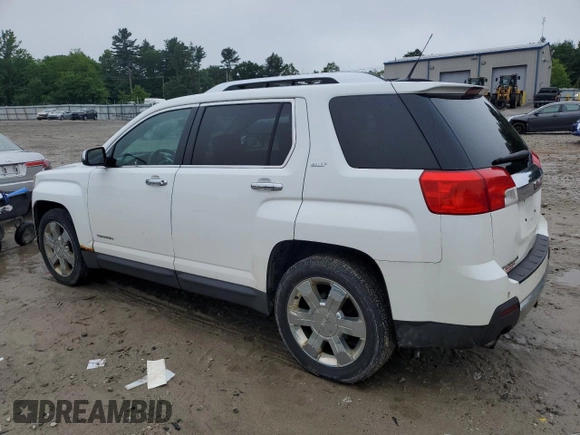 2011 GMC Terrain SLT-2 with VIN 2CTFLXE59B6313237, listed as a Copart auction lot 60635735 with 175,012 mi miles and Clean title. Bid and sale history available at DreamBid. Image 2.